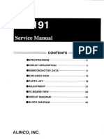 Alinco_DJ191 VHF Porto_Service Manual