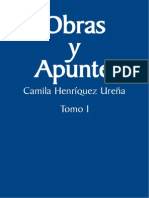 CHU - Obras y Apuntes t.1