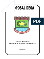 Download Proposal Paving Blok Jalan Lingkungan by Alan Hadian SN274240019 doc pdf