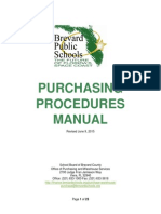 BPS Purchasing Procedures Manual