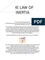 The Law of Inertia