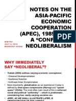 Notes On APEC 2015