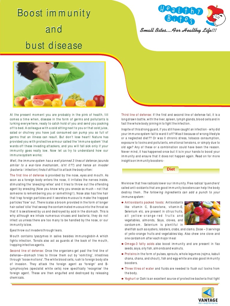 Boost Your Immunity Naturally | PDF | Immune System | Stress (Biology)