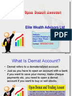 How To Open Demat Account: Elite Wealth Advisors LTD
