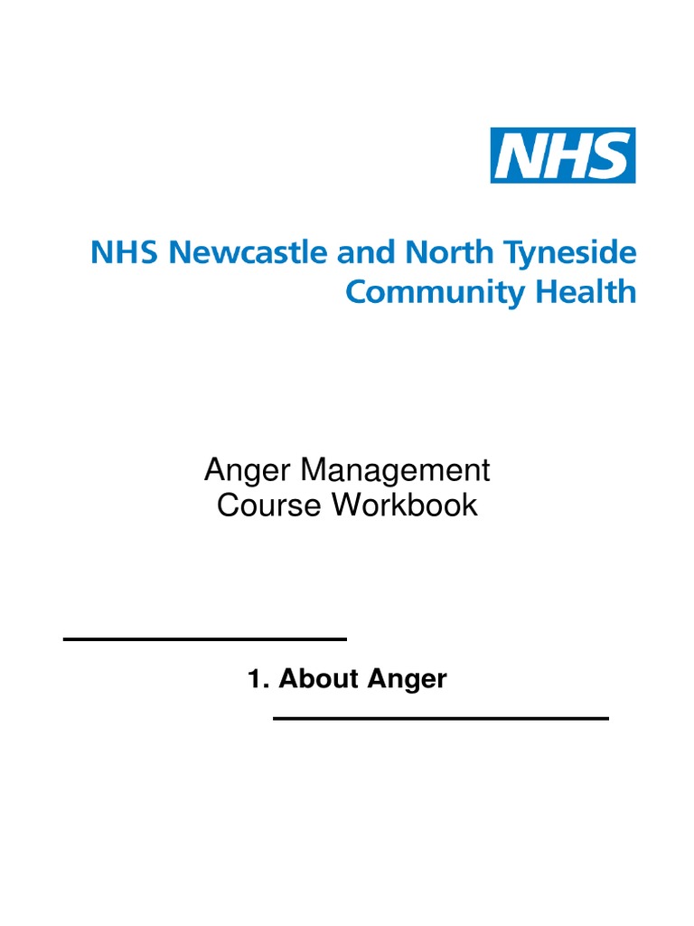 Anger Management Course Workbook | PDF | Anger | Aggression