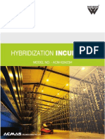 Hybridization Incubator: MODEL NO. - ACM-I03423H