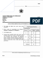 Soalan Bahasa Inggeris Paper 2 Percubaan UPSR 2015 Negeri Pahang PDF