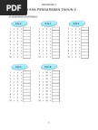 Latih Tubi Matematik Tahun 4 & 5-Pecahan & Perpuluhan