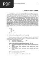 Basic Memory Interfacing To 8085