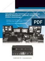 KVM Matrix Switch für Flughäfen i.R.d. Gepäckabfertigung oder Kontrollräumen zur A/V-Verteilung und HD-Video-und Peripherie-Umschaltung