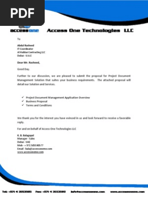 Al Habbai Business Proposal