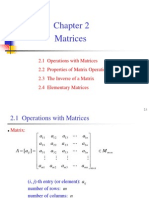 Lecture2, Matrices