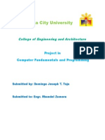Urdaneta City University: College of Engineering and Architecture