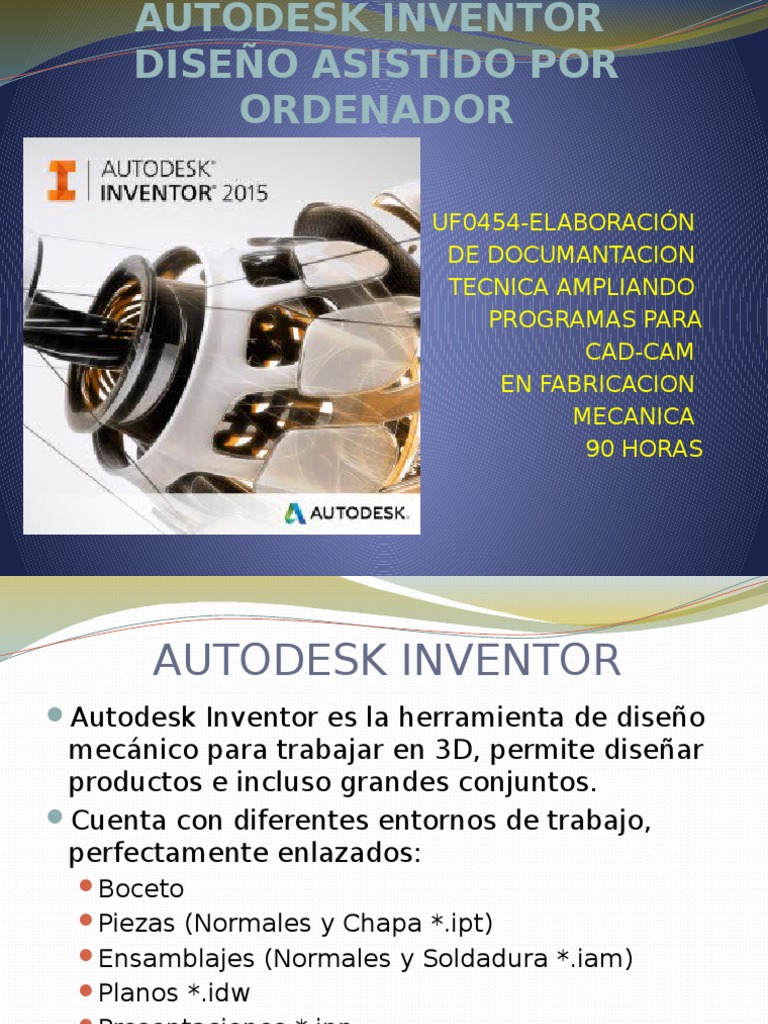 Autodesk Inventor | PDF | Ventana (informática) | Software