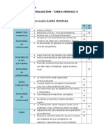 Autoevaluacion Mod Ii