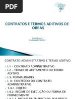 Contratos e Aditivos de Obras