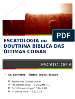 Final Dos Tempos (Escatologia)