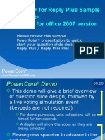 PowerCom for Plus Office2007 Sample English