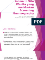 Deteksi Dari Ductal Carcinoma in Situ Pada Wanita