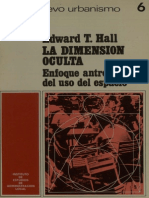 1973 - 346 - La Dimensión Oculta. Enfoque Antropológico Del Uso