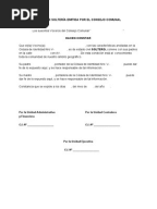 CONSEJO COMUNAL FORMATO MODELO EJEMPLO CARTA DE SOLTERÍA