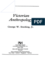 Victorian Anthropology. Stocking JR