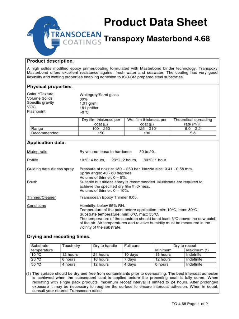 Paint Spec PDF Paint Industrial Processes