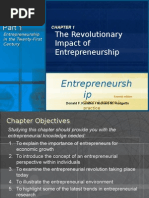 The Revolutionary Impact of Entrepreneurship