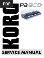 Download Korg Pa800 Service Manual by Pliakos Vasileios SN274320468 doc pdf