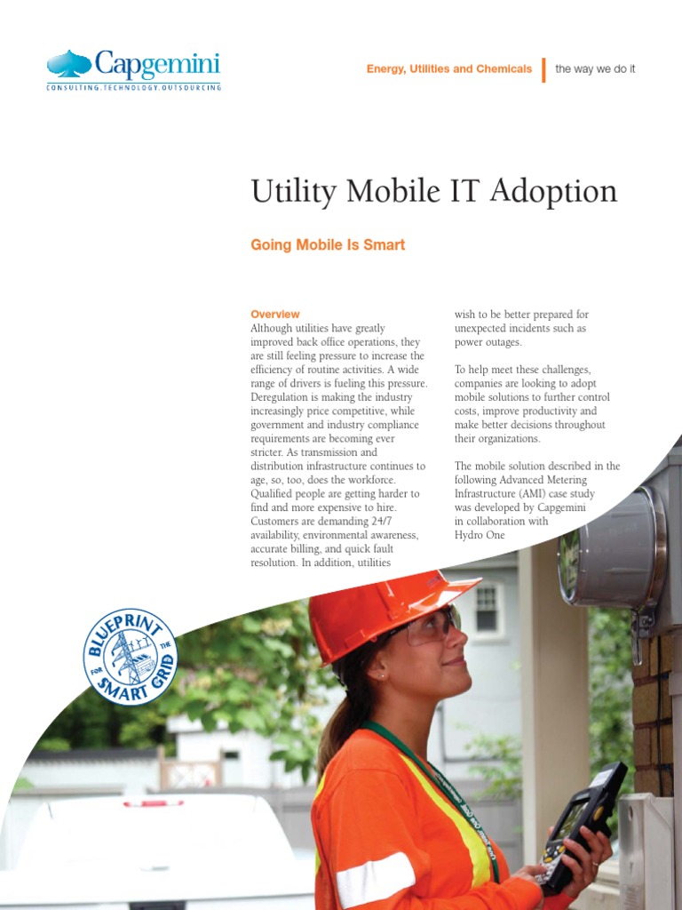 Smart Grid Operational Services - Going Mobile Is Smart Fact Sheet ...