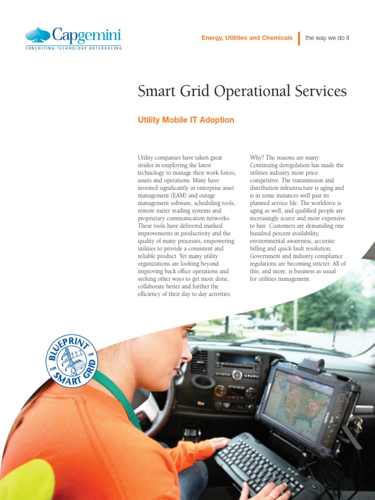 Smart Grid Operational Services - Utility Mobile IT Adoption Fact Sheet ...