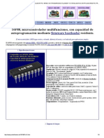 MICROCONTROLADOR PIC 16F88 CON FIRMWARE BOOTLOADER TUTORIAL  PROYECTOS CON MICROCONTROLADORES PIC TARJETA DE DESARROLLO PUNTO FLOTANTE S.A.pdf