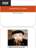 Download Leadership Styles by Ruel Palcuto SN27433063 doc pdf