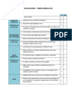 Autoevaluacion III