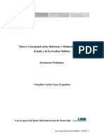 Marco Conceptual Sobre Reforma y Mod Estado 19.04.12 PDF