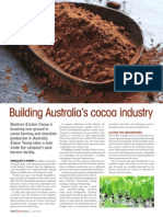 Building Australia's Cocoa Industry