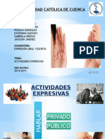 Actividades Expresivas