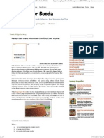 Download Resep Dan Cara Membuat Chiffon Cake Coklat by viedytoto SN274346498 doc pdf