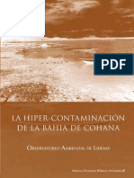 Bahia Cohana Proceso de contaminacion hidrica