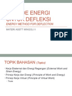 Metode Energi Untuk Defleksi