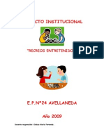 Proyecto Recreos Ep 24 2009