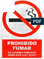 No fumar