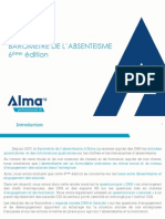 Almacg Barometre Absenteisme 2014 Synthese PDF