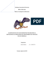 Informe Investigacion Cualitativa de Mercado Ventas PG