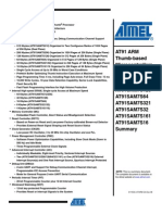 Datasheet AT91 ARM PDF