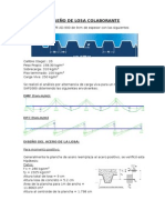 Memoria de Calculo - Perfiles de Acero