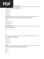 Excel MCQ