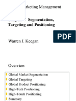 Global Marketing Management: Chapter 7 Segmentation, Targeting and Positioning