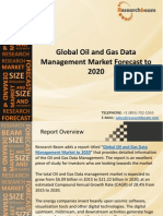 Size Size: Global Oil and Gas Data Management Market Forecast To 2020