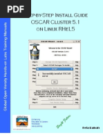 Download Step-By-Step Install Guide OSCAR Cluster 51 on RHEL5 v11 by Kefa Rabah SN27437924 doc pdf